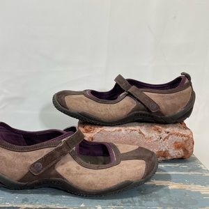 Merrell Ortholite Loafer Gorpcore Mary Jane Shoes Comfort Outdoor Walking size 8